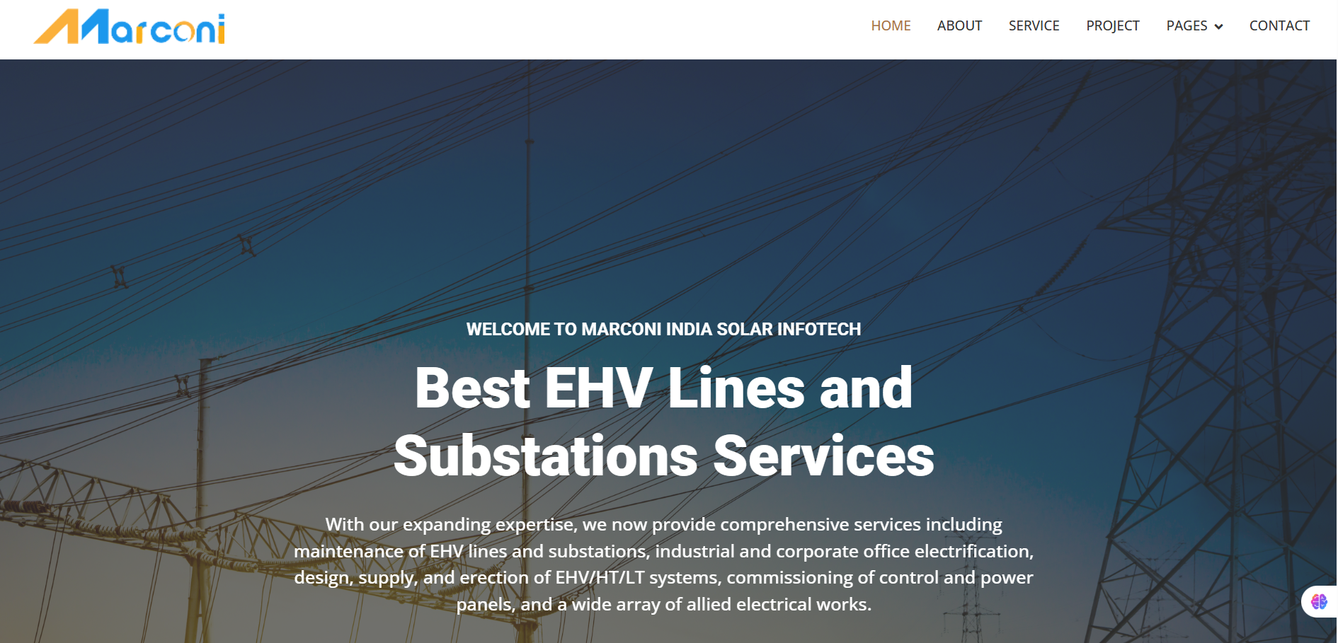 Marconi Website